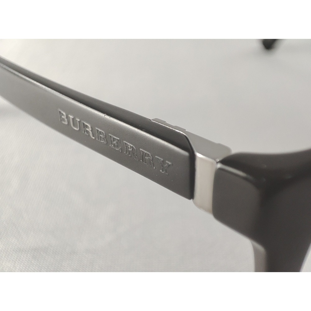 Burberry B 2239-F 3001 Black Eyeglass Frames 55-18-145 Made in Italy - Picture 5 of 13
